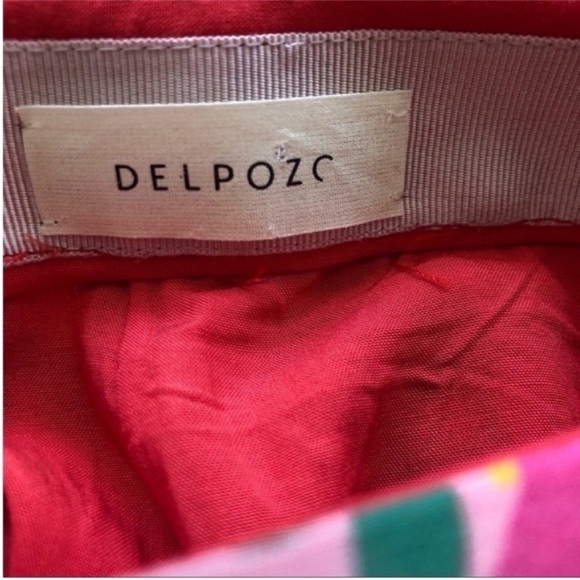 Delpozo Runway Printed Silk Wide Leg Sheer Trousers - Picture 9 of 9